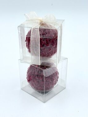 Kate Aspen Rose Scented Rose Bud Votive Candles - Set Of 2